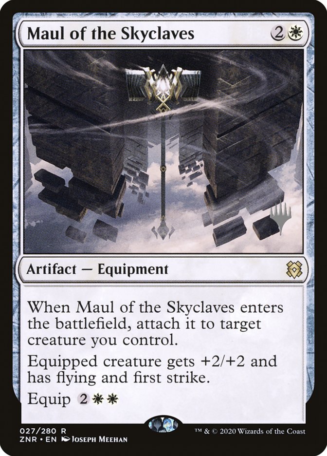 Maul of the Skyclaves (Promo Pack) [Zendikar Rising Promos] | The CG Realm