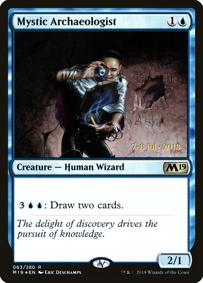 Mystic Archaeologist [Core Set 2019 Prerelease Promos] | The CG Realm