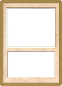 2002 World Championship Blank Card [World Championship Decks 2002] | The CG Realm