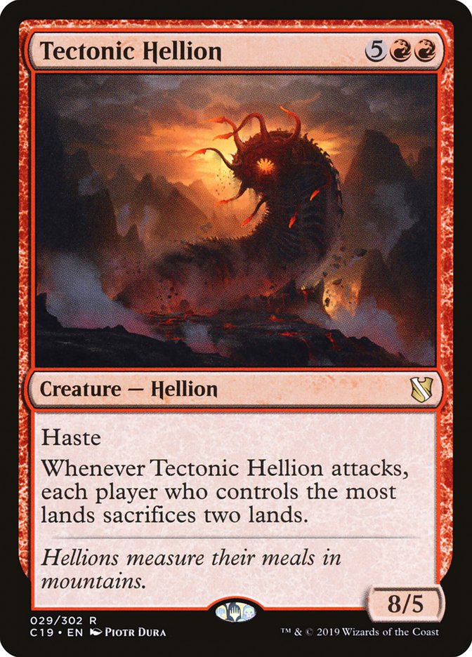 Tectonic Hellion [Commander 2019] | The CG Realm