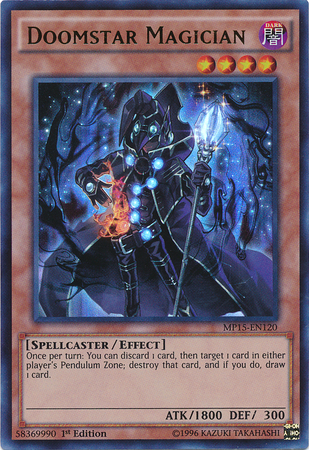 Doomstar Magician [MP15-EN120] Ultra Rare | The CG Realm