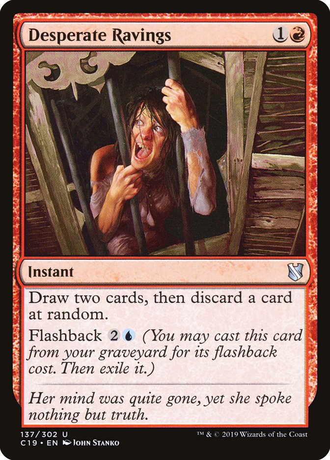Desperate Ravings [Commander 2019] | The CG Realm