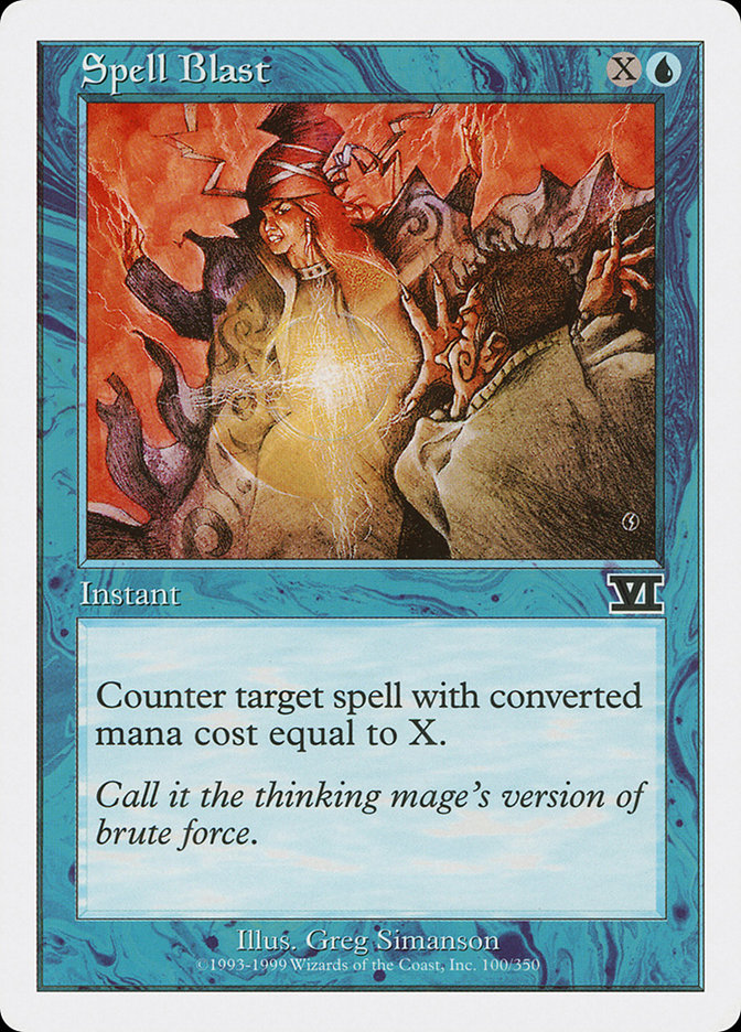 Spell Blast [Classic Sixth Edition] | The CG Realm