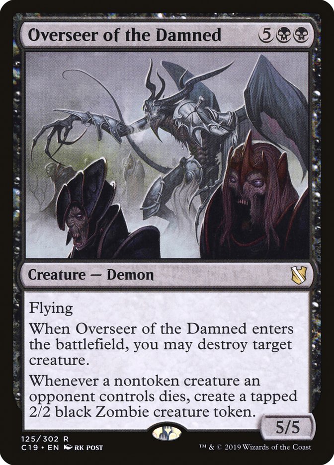 Overseer of the Damned [Commander 2019] | The CG Realm