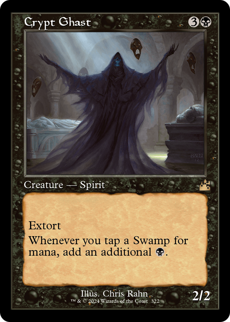 Crypt Ghast (Retro Frame) [Ravnica Remastered] | The CG Realm