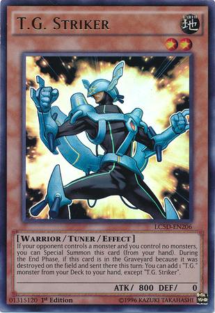 T.G. Striker [LC5D-EN206] Ultra Rare | The CG Realm