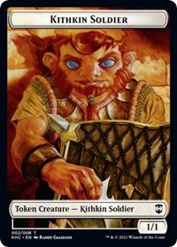 Kithkin Soldier // Pegasus Double-Sided Token [Kaldheim Commander Tokens] | The CG Realm