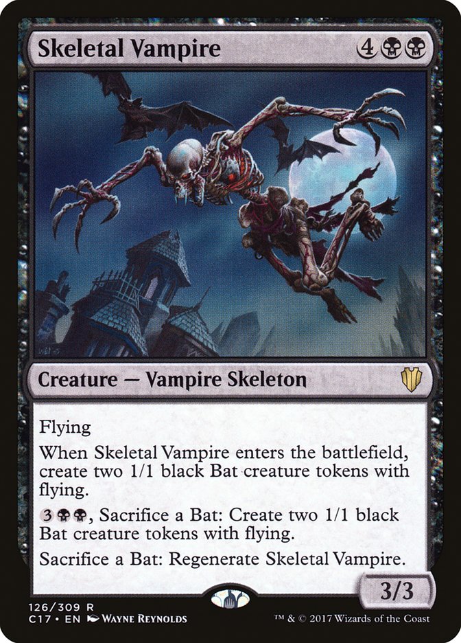 Skeletal Vampire [Commander 2017] | The CG Realm