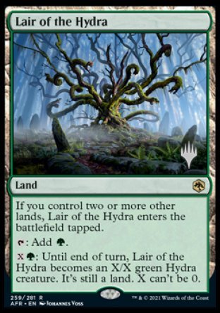 Lair of the Hydra (Promo Pack) [Dungeons & Dragons: Adventures in the Forgotten Realms Promos] | The CG Realm