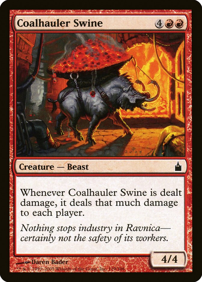 Coalhauler Swine [Ravnica: City of Guilds] | The CG Realm