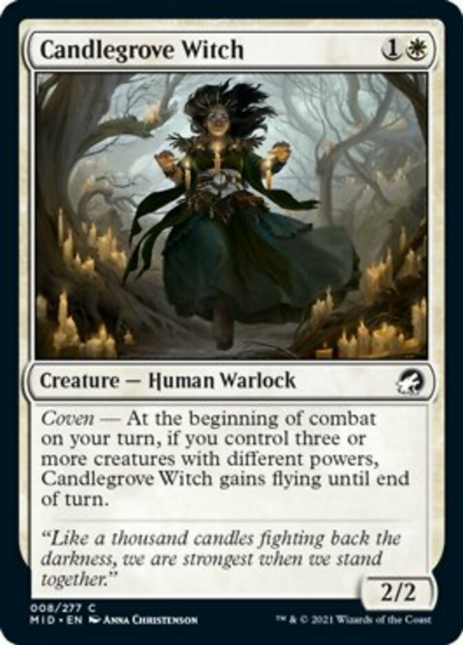 Candlegrove Witch [Innistrad: Midnight Hunt] | The CG Realm