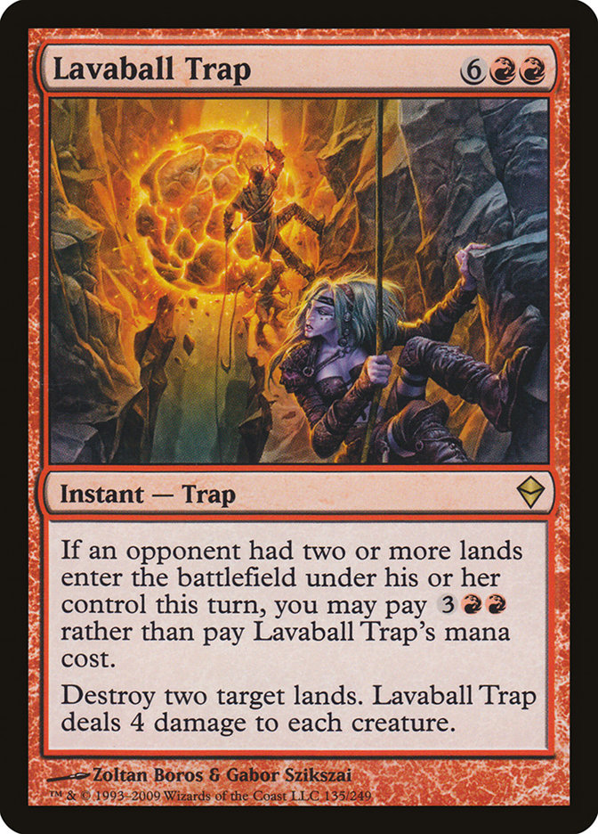 Lavaball Trap [Zendikar] | The CG Realm