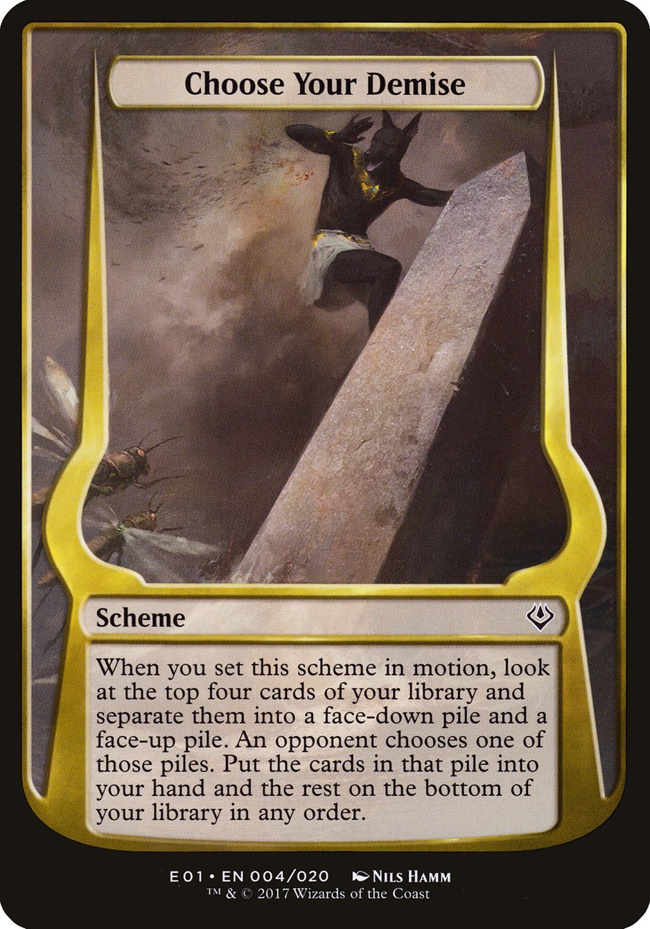 Choose Your Demise (Schemes) [Archenemy: Nicol Bolas Schemes] | The CG Realm