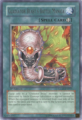 Gladiator Beast's Battle Gladius [GLAS-EN056] Common | The CG Realm