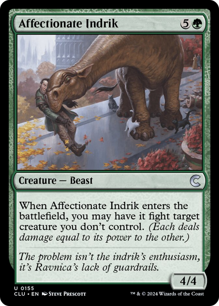 Affectionate Indrik [Ravnica: Clue Edition] | The CG Realm