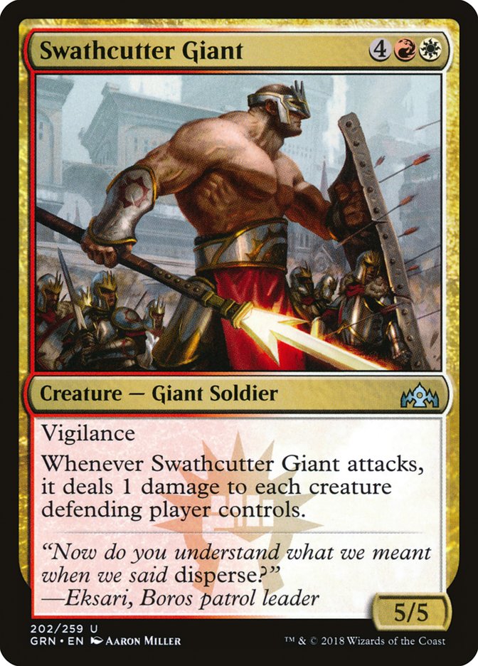 Swathcutter Giant [Guilds of Ravnica] | The CG Realm