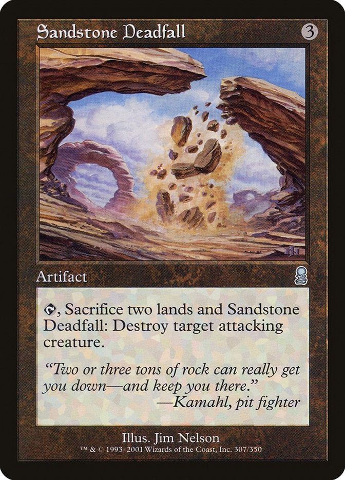 Sandstone Deadfall [Odyssey] | The CG Realm