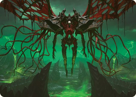Archfiend of the Dross Art Card [Phyrexia: All Will Be One Art Series] | The CG Realm