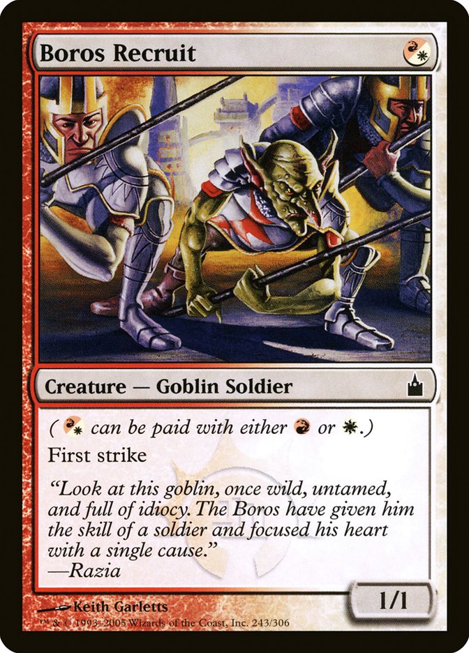 Boros Recruit [Ravnica: City of Guilds] | The CG Realm