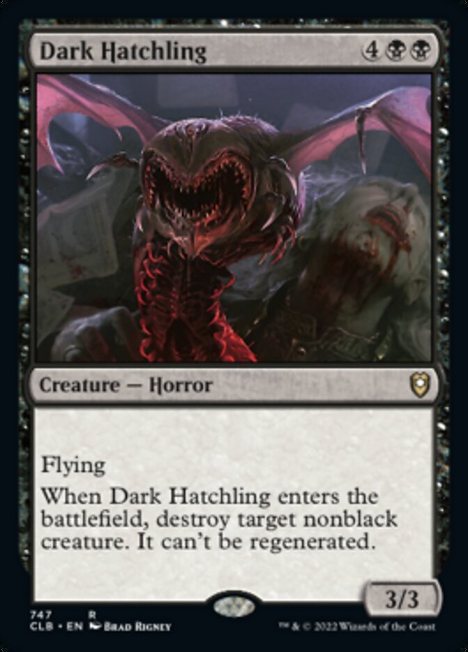 Dark Hatchling [Commander Legends: Battle for Baldur's Gate] | The CG Realm