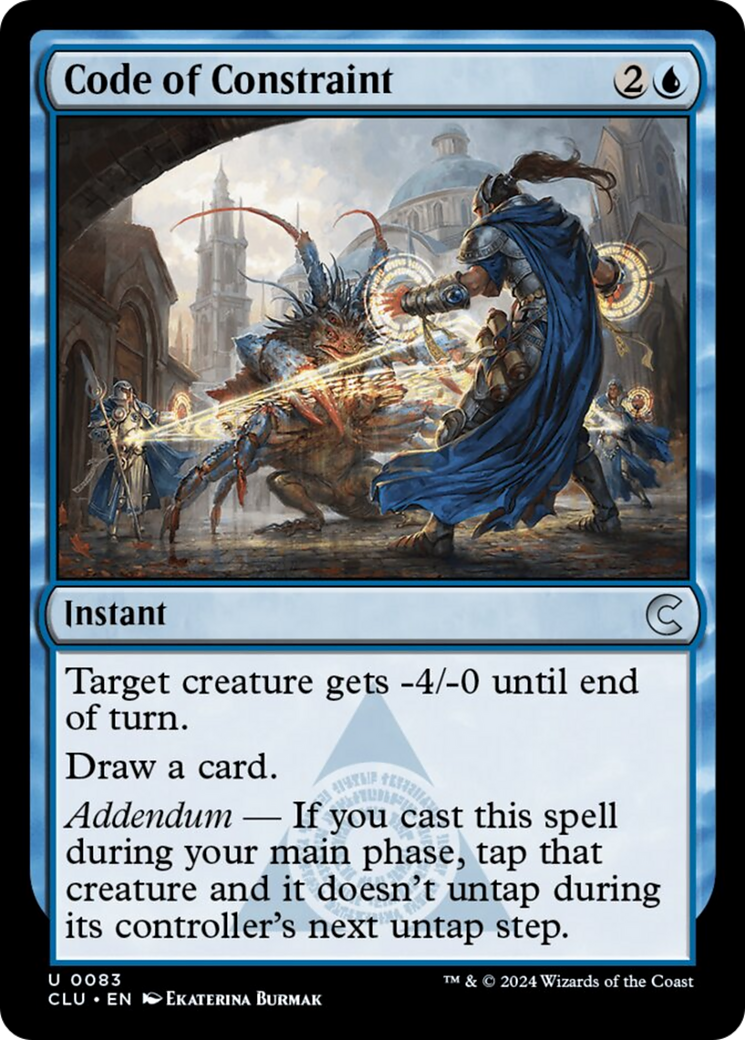 Code of Constraint [Ravnica: Clue Edition] | The CG Realm
