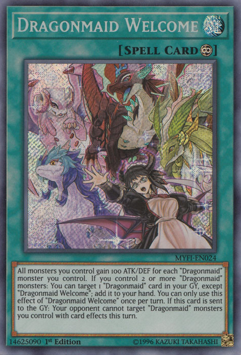 Dragonmaid Welcome [MYFI-EN024] Secret Rare | The CG Realm