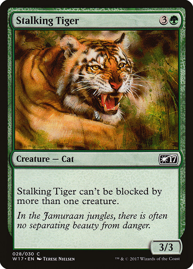 Stalking Tiger [Welcome Deck 2017] | The CG Realm