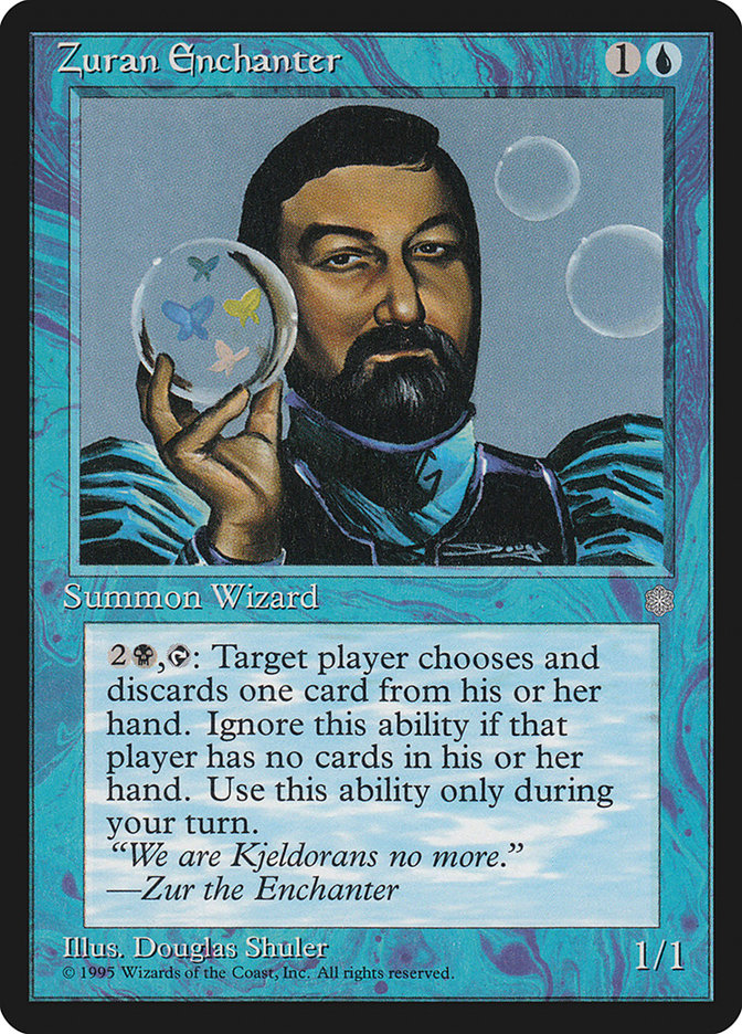 Zuran Enchanter [Ice Age] | The CG Realm
