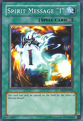 Spirit Message "I" [DB2-EN022] Common | The CG Realm