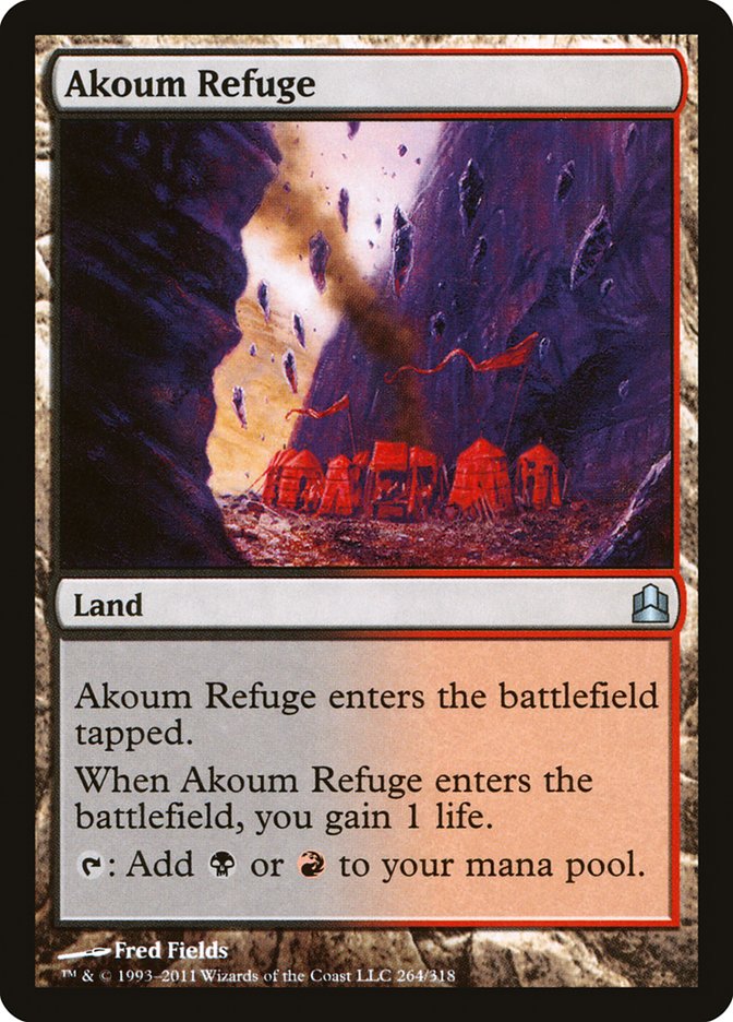 Akoum Refuge [Commander 2011] | The CG Realm
