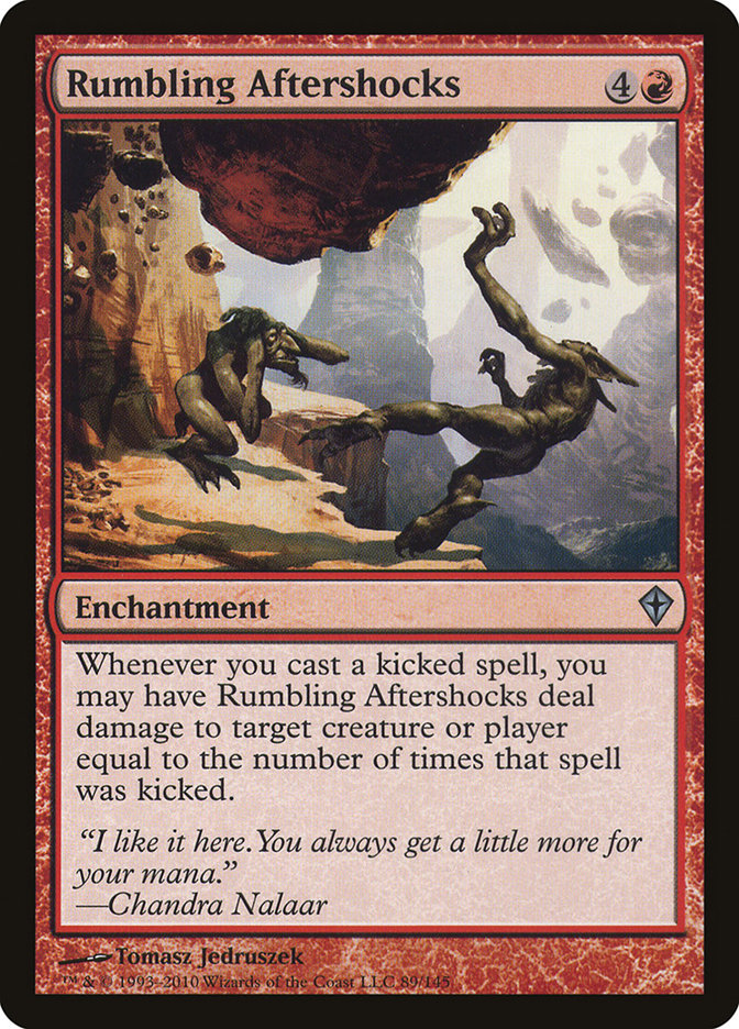 Rumbling Aftershocks [Worldwake] | The CG Realm