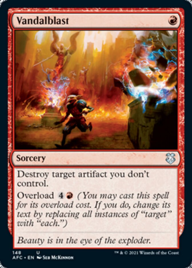 Vandalblast [Dungeons & Dragons: Adventures in the Forgotten Realms Commander] | The CG Realm