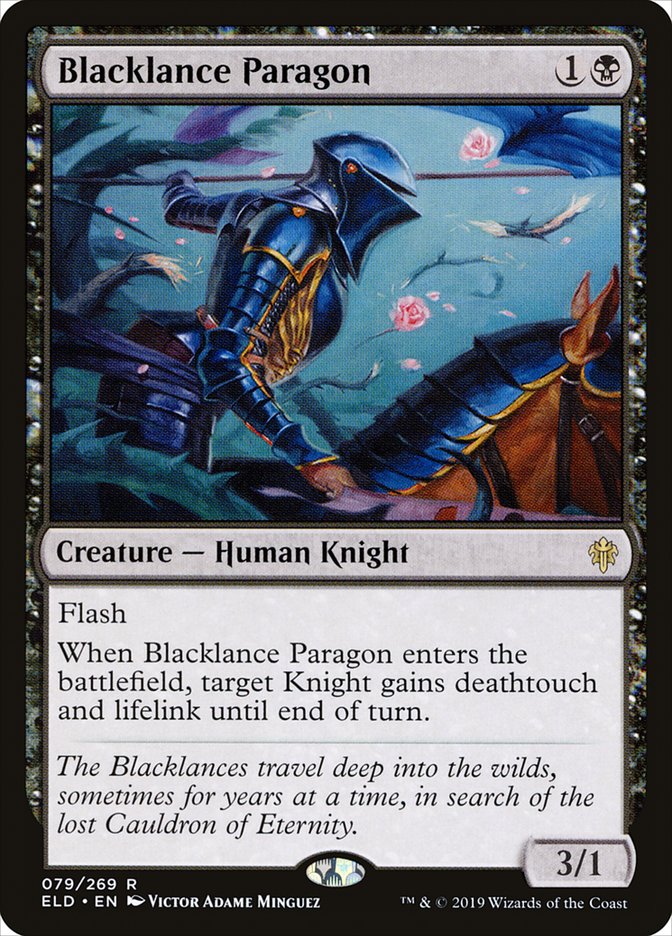 Blacklance Paragon [Throne of Eldraine] | The CG Realm