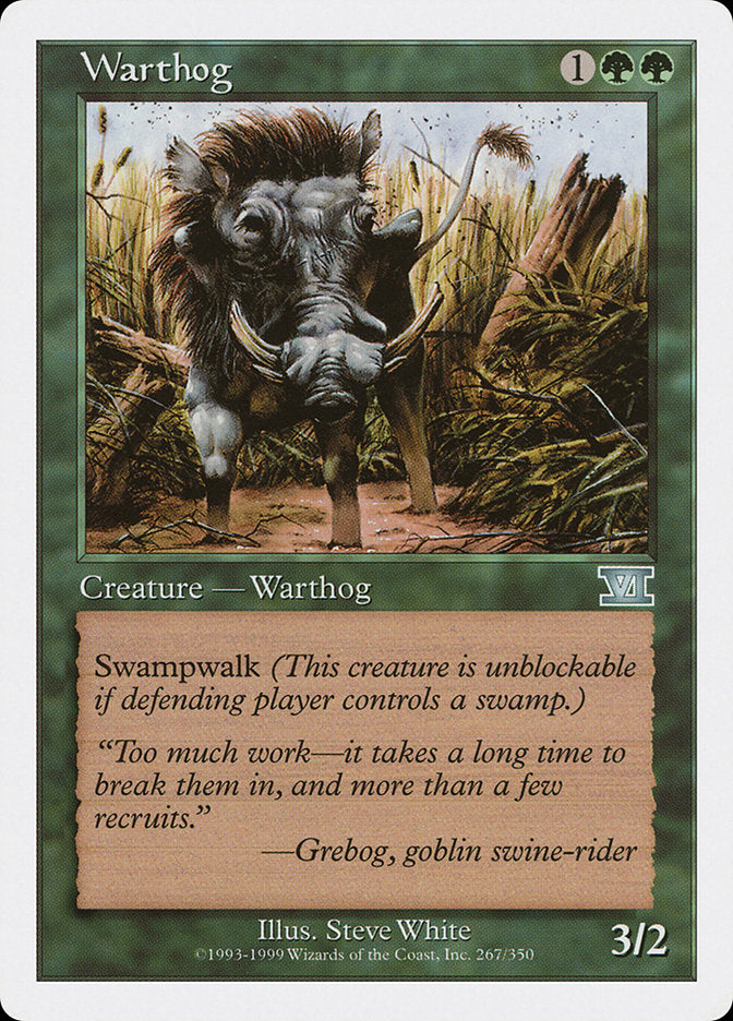 Warthog [Classic Sixth Edition] | The CG Realm