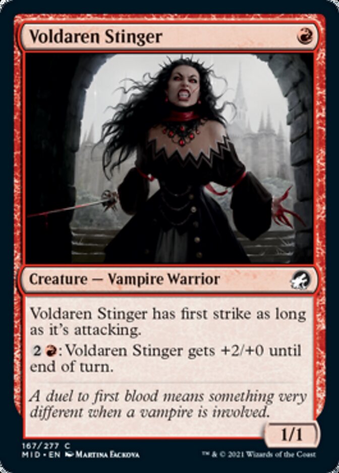 Voldaren Stinger [Innistrad: Midnight Hunt] | The CG Realm