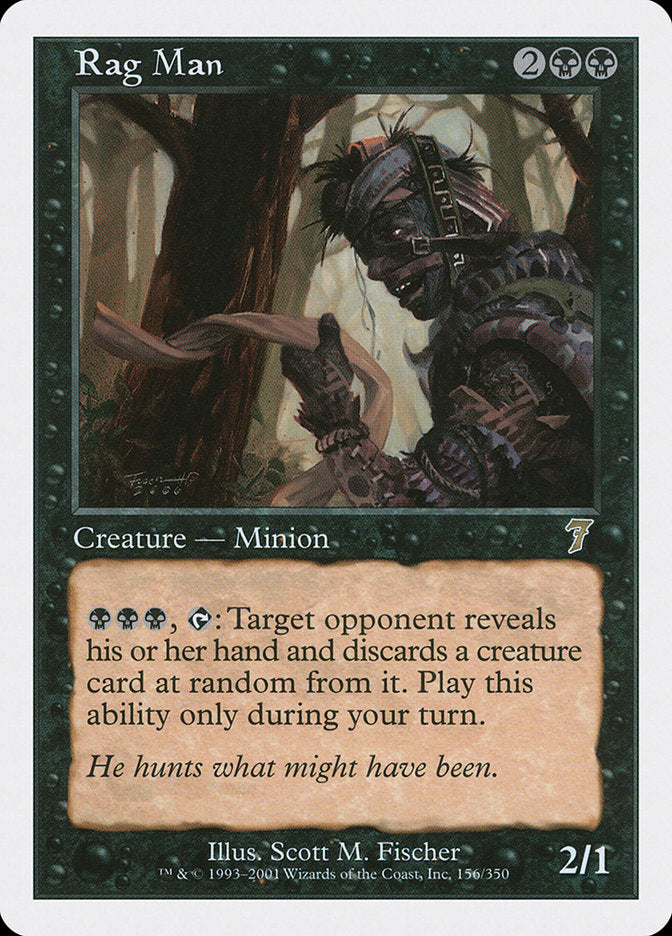Rag Man [Seventh Edition] | The CG Realm