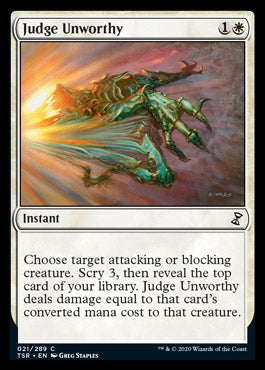 Judge Unworthy [Time Spiral Remastered] | The CG Realm