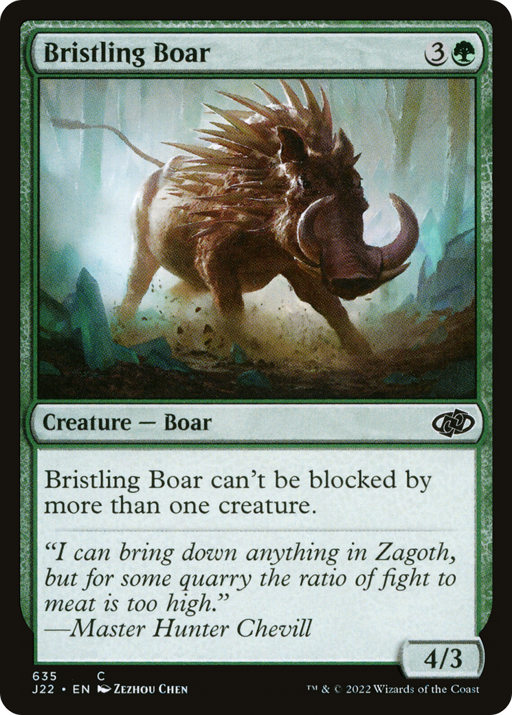 Bristling Boar [Jumpstart 2022] | The CG Realm