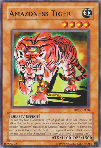Amazoness Tiger [DR1-EN118] Common | The CG Realm
