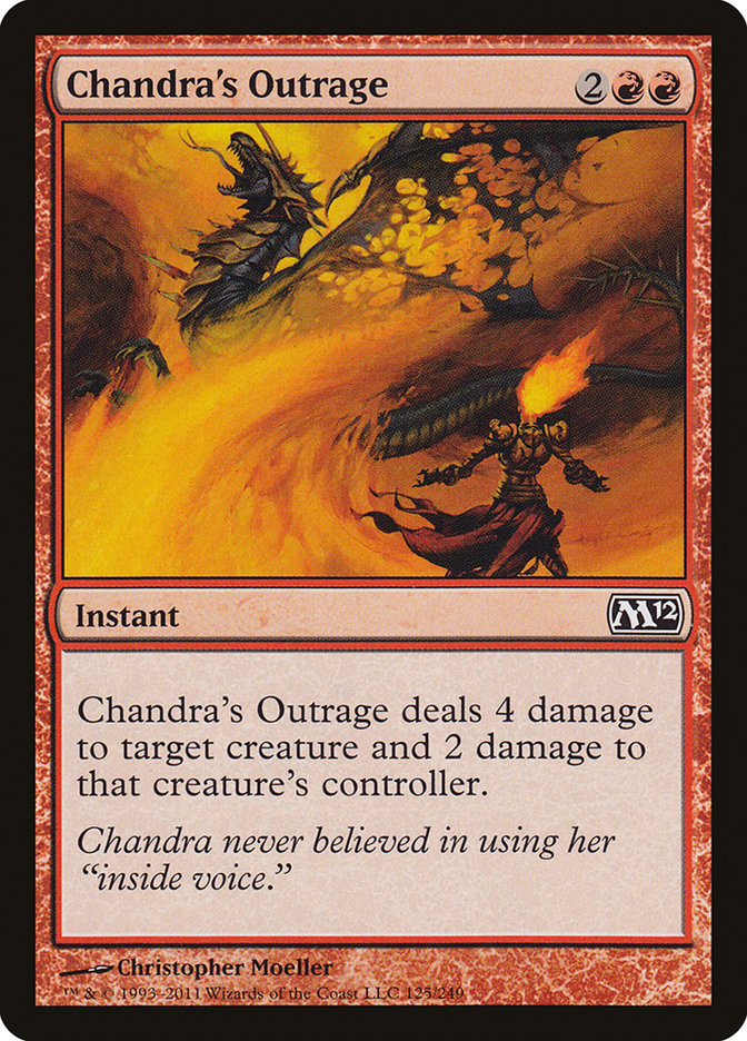 Chandra's Outrage [Magic 2012] | The CG Realm