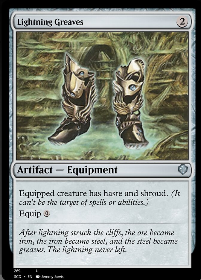 Lightning Greaves [Starter Commander Decks] | The CG Realm