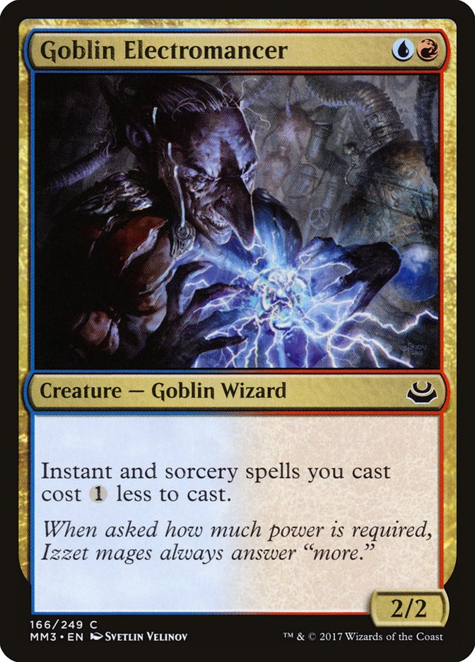 Goblin Electromancer [Modern Masters 2017] | The CG Realm