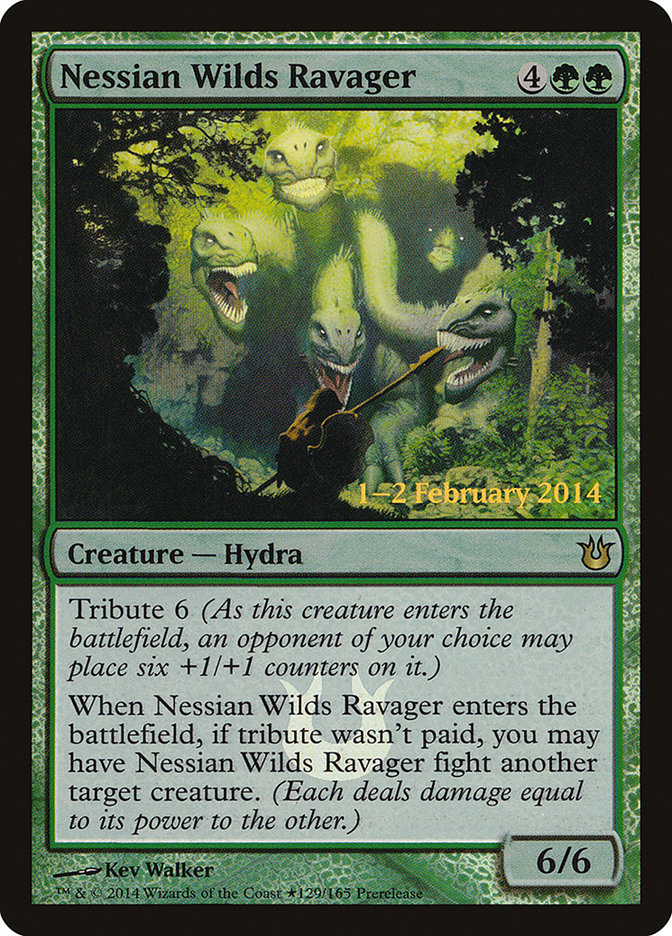 Nessian Wilds Ravager [Born of the Gods Prerelease Promos] | The CG Realm