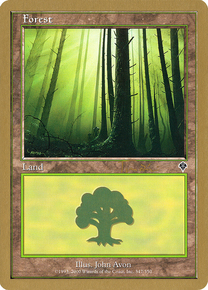Forest (jt347) (Jan Tomcani) [World Championship Decks 2001] | The CG Realm