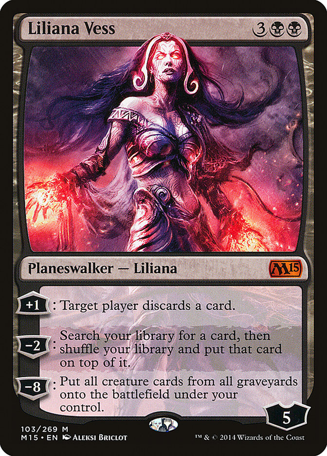 Liliana Vess [Magic 2015] | The CG Realm