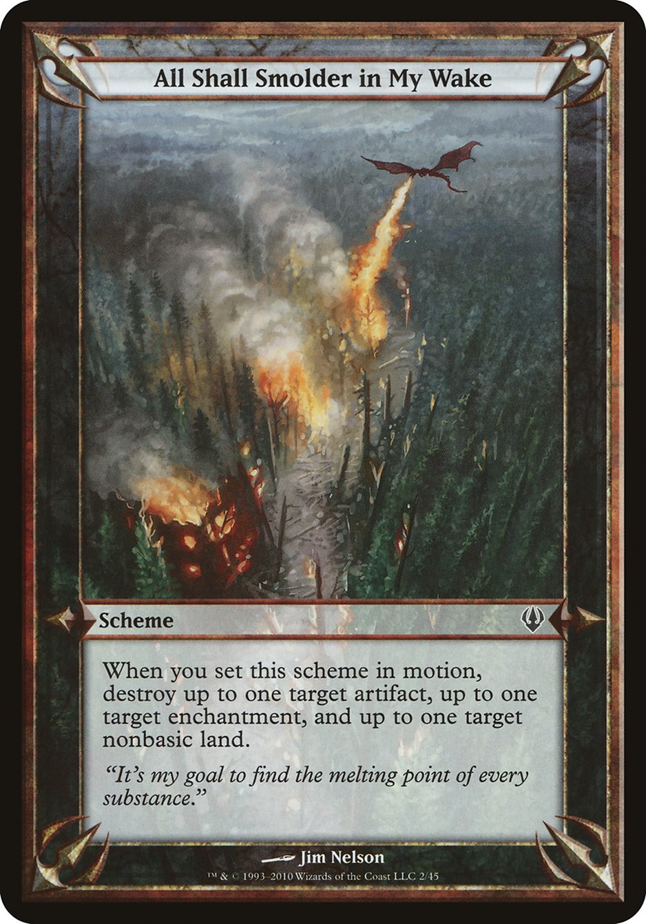 All Shall Smolder in My Wake (Schemes) [Archenemy Schemes] | The CG Realm