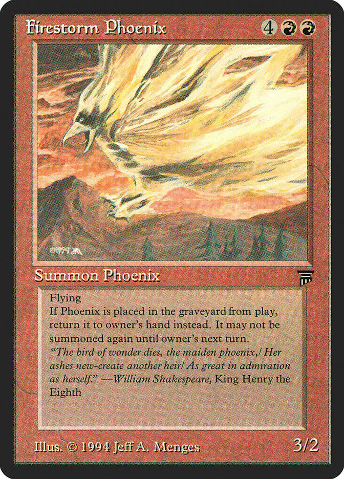 Firestorm Phoenix [Legends] | The CG Realm