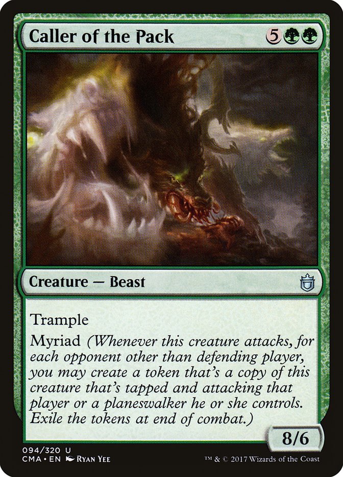Caller of the Pack [Commander Anthology] | The CG Realm