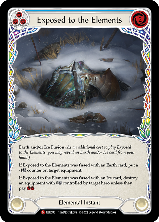 Exposed to the Elements [ELE093] (Tales of Aria)  1st Edition Normal | The CG Realm
