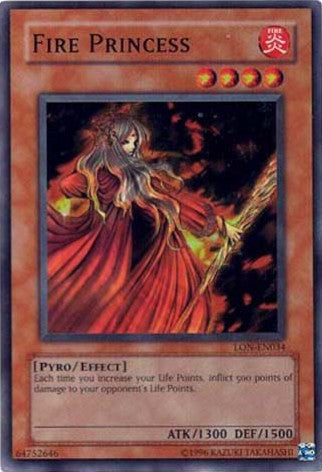 Fire Princess [LON-EN034] Super Rare | The CG Realm